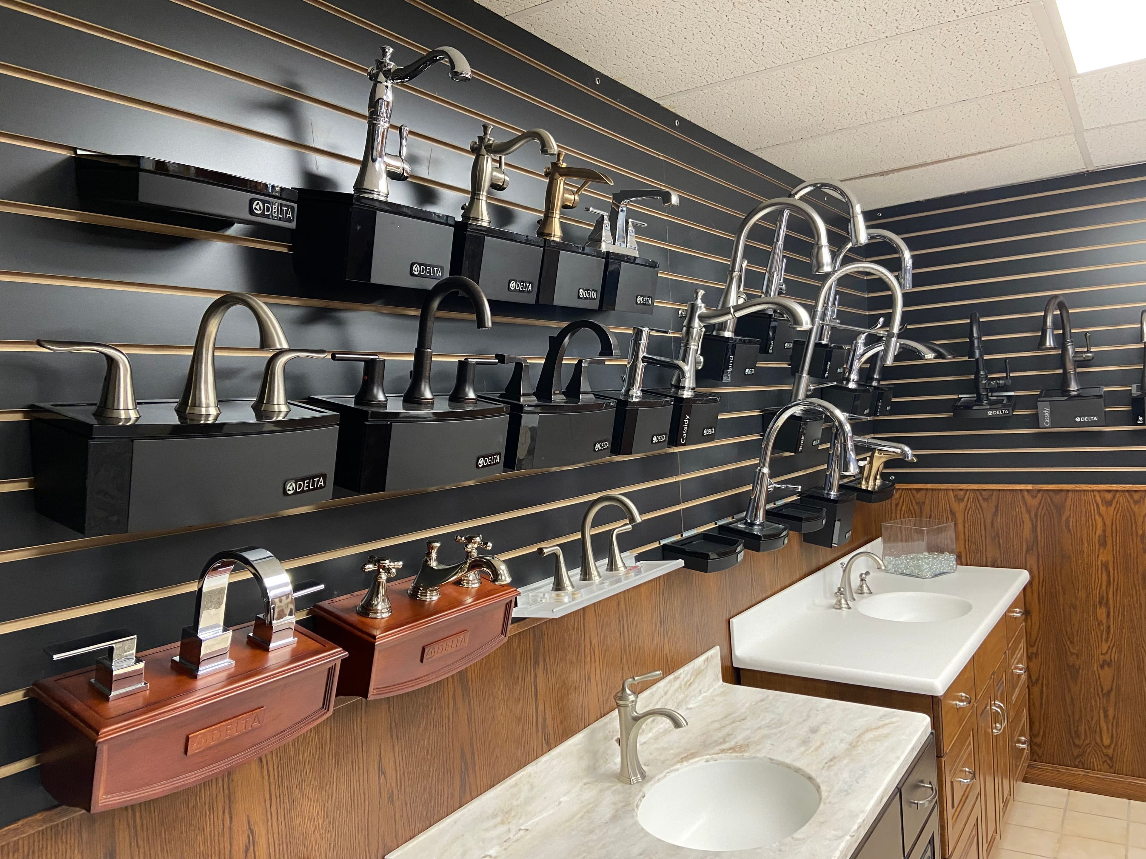 Plumbing fixtures and sink options