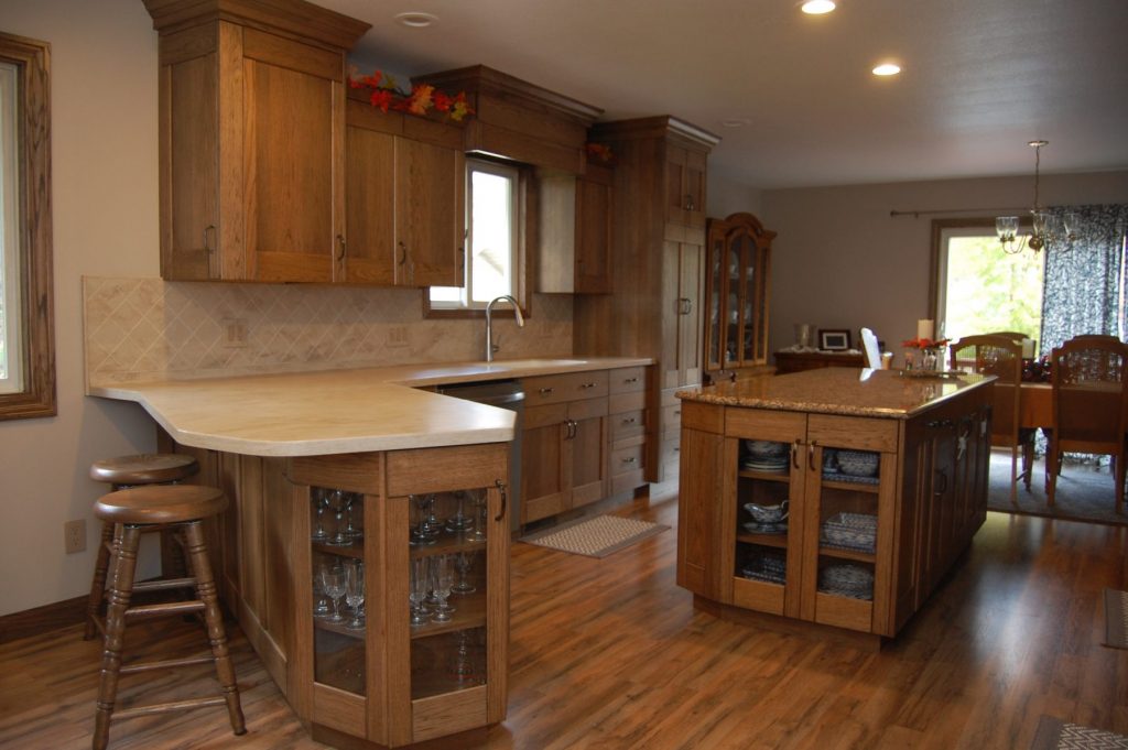 beautifully finished kitchen in a home remodel project